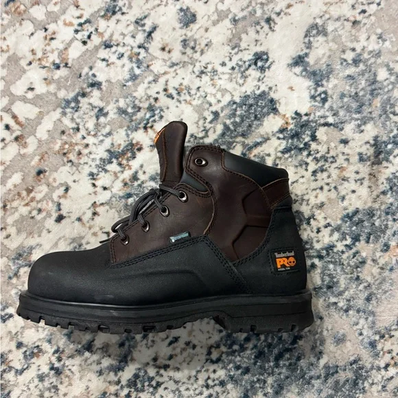 Timberland PRO Powerwelt Steel Toe Boots - Black Boots